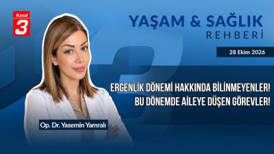Kanal 3Per, Ekim 29, 2026 12:00pmURL:Embed:Yaşam ve Sağlık Rehberi |