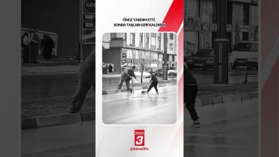 Kanal 3Sal, Ekim 27, 2026 12:00pmURL:Embed:Önce yardım etti, sonra taşları
