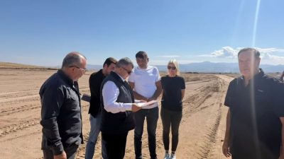 Emirdağ Belediye Başkanı Serkan Koyuncu, Organize Sanayi Bölgesi Müdürü Şamil