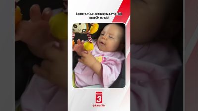 İlk defa tünelden geçen 4 aylık bir bebeğin tepkisi… 📶https://kanal3.com.tr/