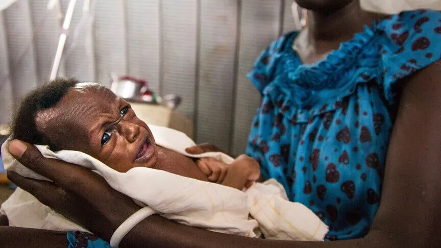 DSÖ Genel Direktörü Ghebreyesus, Sudan'da yetersiz beslenen çocukların kolera ve
