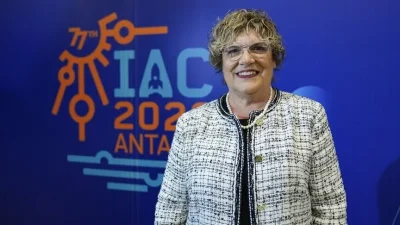 Uluslararası Uzay Federasyonu (IAF) Başkanı Gabriella Arrigo, Uluslararası Uzay Kongresi'nde