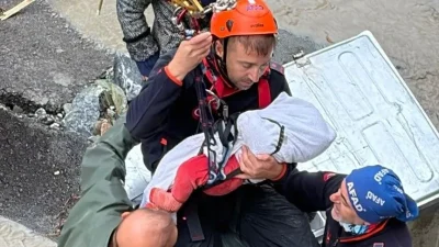 Sakarya'da sağanak sonucu dere taşkınında aralarında bir bebeğin de olduğu