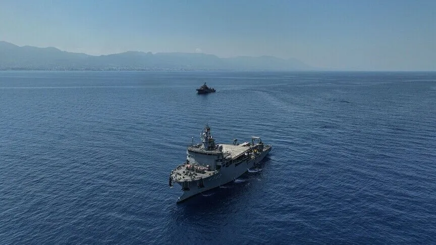 Kuzey Kıbrıs Türk Cumhuriyeti'nin (KKTC) Girne açıklarında 30 Ağustos'ta batan