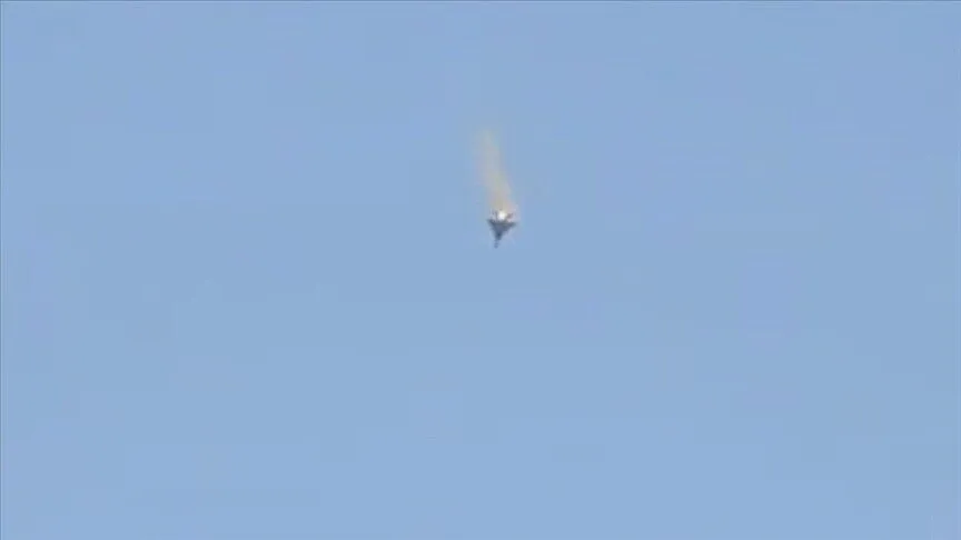 Yemen'deki İran destekli Husiler, Suudi Arabistan'a ait "Typhoon" tipi savaş