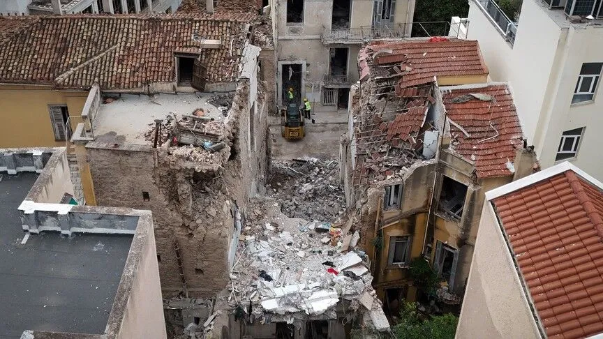 Yunanistan'ın başkenti Atina'nın tarihi ve turizm merkezi Plaka semtinde, eylül