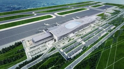 Ulaştırma ve Altyapı Bakanı Abdulkadir Uraloğlu, Trabzon Yeni Havalimanı Projesi'nde