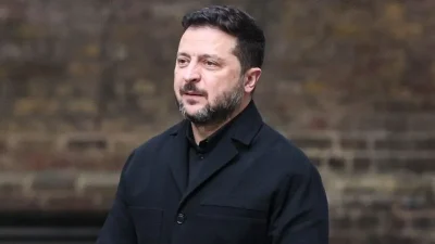 Ukrayna Devlet Başkanı Zelenskiy, Brüksel'de Belçika Kralı Philippe ve Başbakan