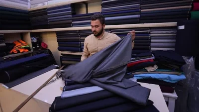 Güneydoğu Anadolu Bölgesi'nden yılın 9 ayında gerçekleştirilen tekstil ihracatında kumaş,