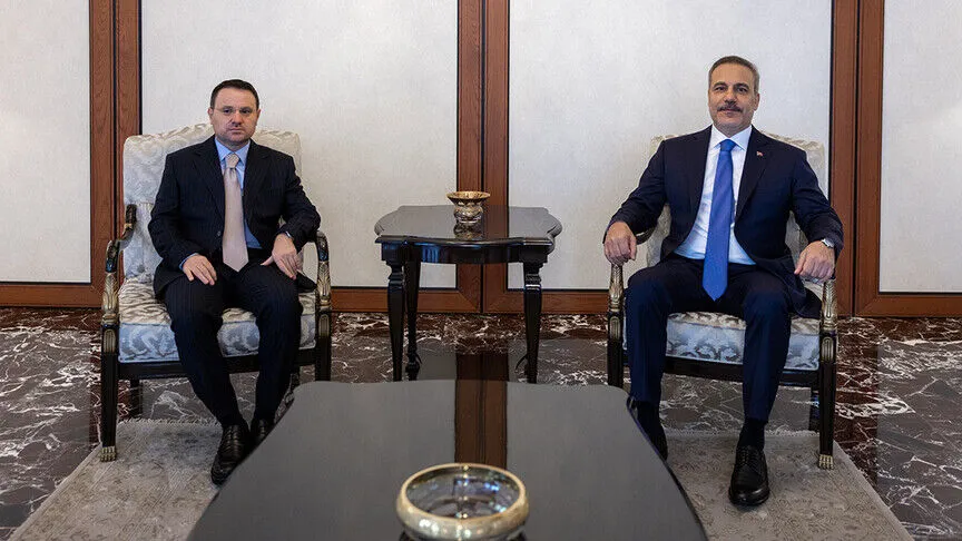 Dışişleri Bakanı Hakan Fidan, Adalet Bakanı Akın Gürlek ile görüştü.
