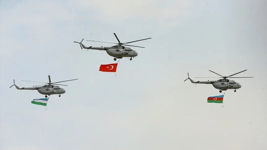 Azerbaycan'da düzenlenen "Birliğin Gücü-2026" ortak askeri tatbikatında temsili terörist hedefler