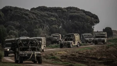 İsrail ordusu, işgal altındaki Batı Şeria'nın güneyinde yer alan ve