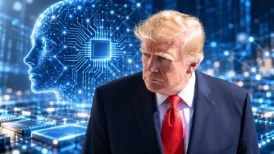 ABD Başkanı Donald Trump'ın yapay zeka yarışında ülkenin yerini korumak