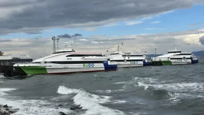 Bursa Deniz Otobüslerinin (BUDO) bugünkü 12 seferi olumsuz hava koşulları