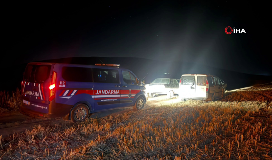 Afyonkarahisar’ın Emirdağ ilçesinde hale götürülmek üzere çuvallara konulan 250 kilogram